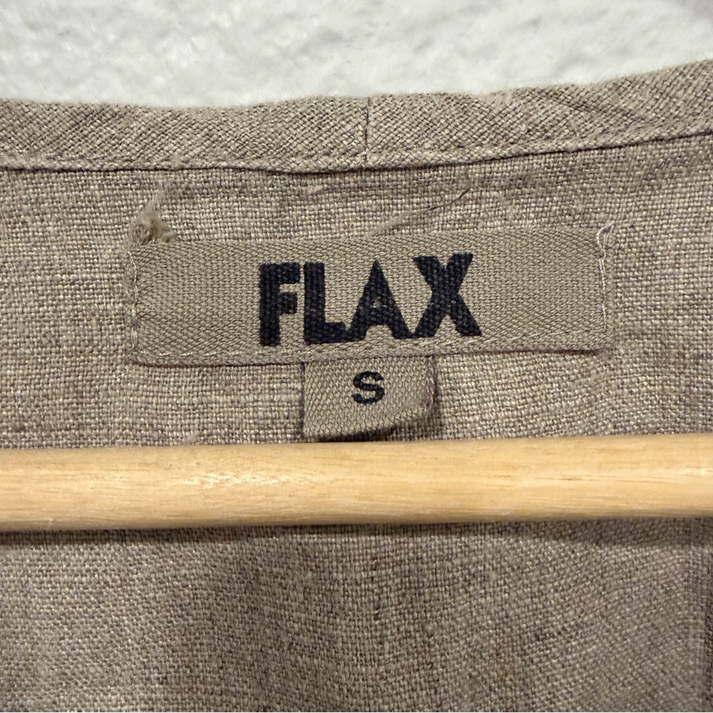 Flax Women's Linen Short Sleeve Top - Picture 6 of 6